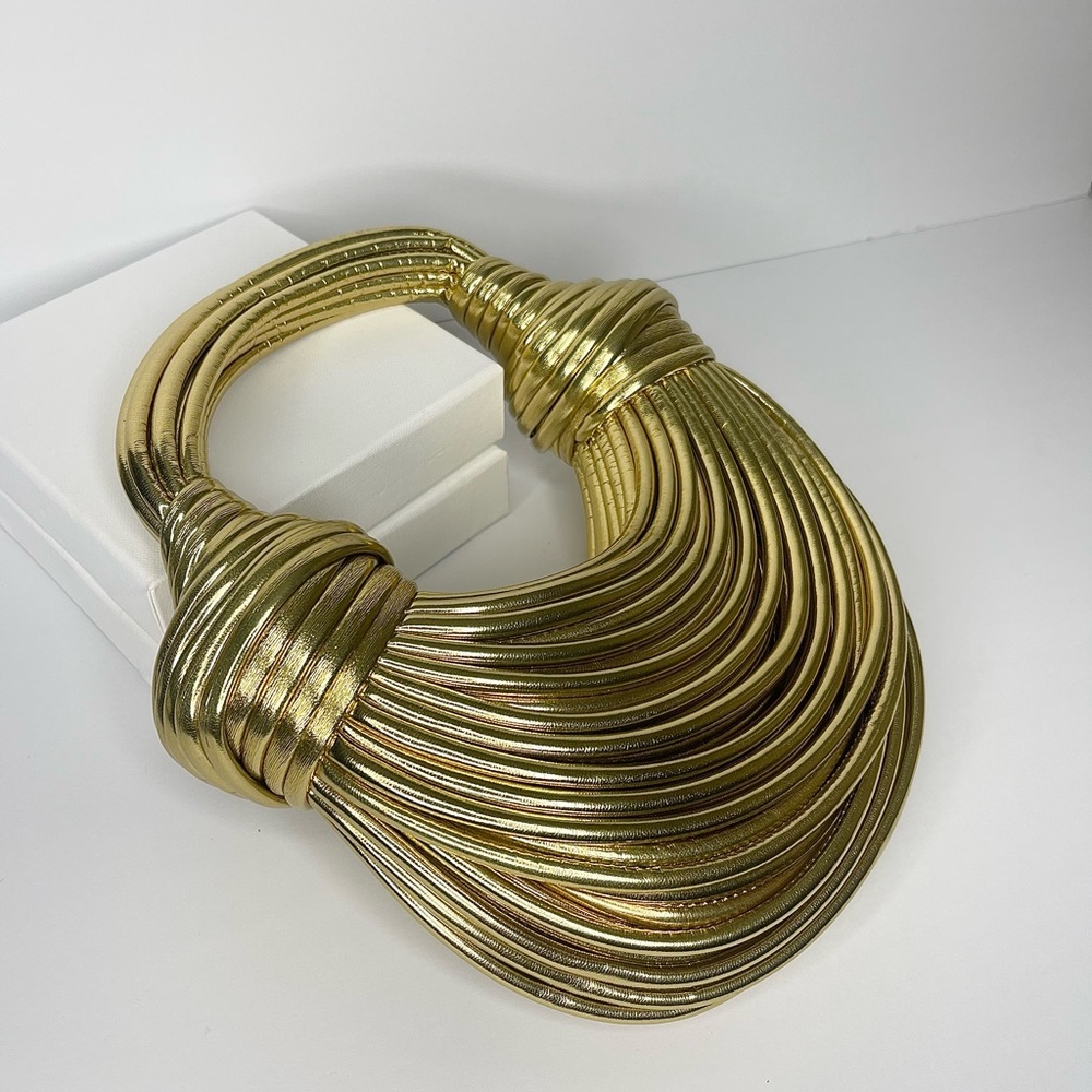 Gold Statement Handbag